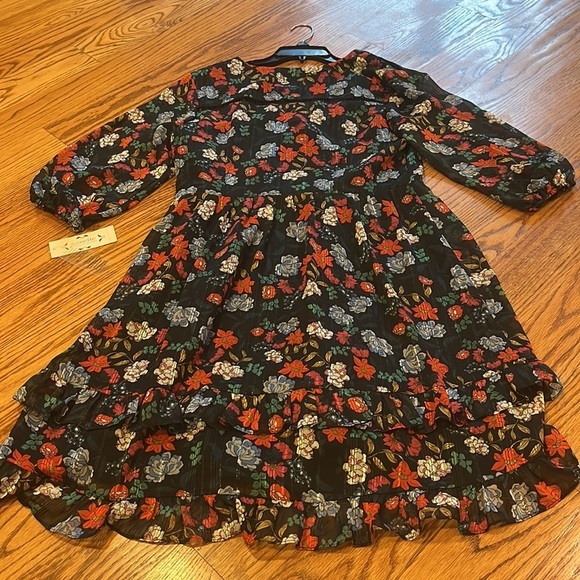 NWT Nanette Lepore Woman’s Berry Multicolored Print Dress Size 12 - Picture 6 of 10